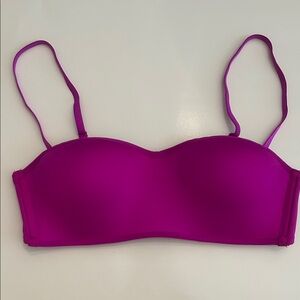 Xhilaration Fuchsia Strapless Bra